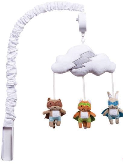 Lab Collection Superhero Musical Crib Mobile