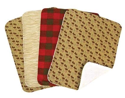 Lab Northwoods Burp Cloth Set