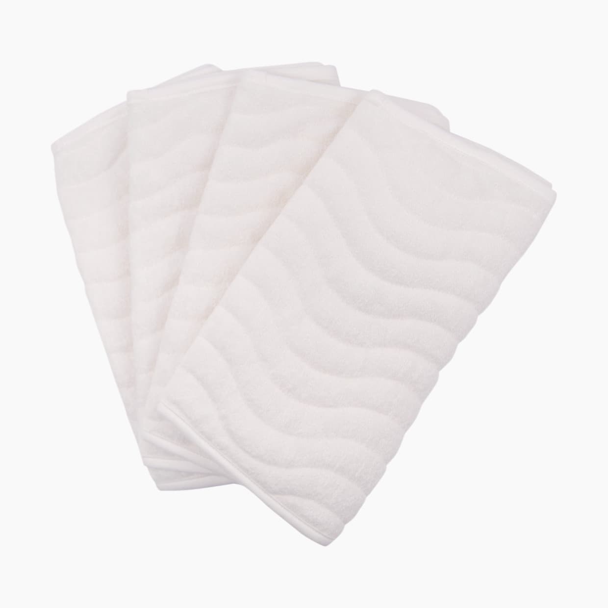 Quilted Reusable Changing Pad Liners (4-Pack)