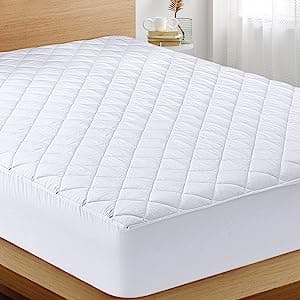 Bedding Quilted Fitted Mattress Pad