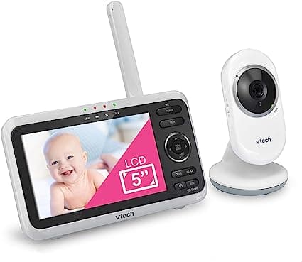 VM350 Video Monitor with Battery Supports