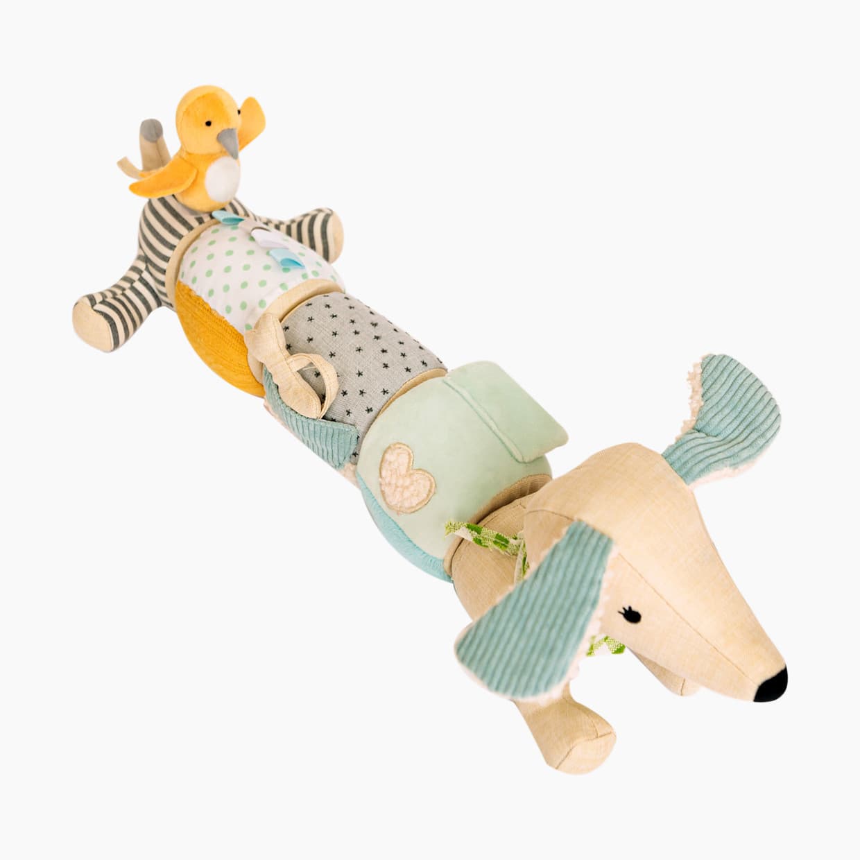Pull Apart Pup Soft Toy