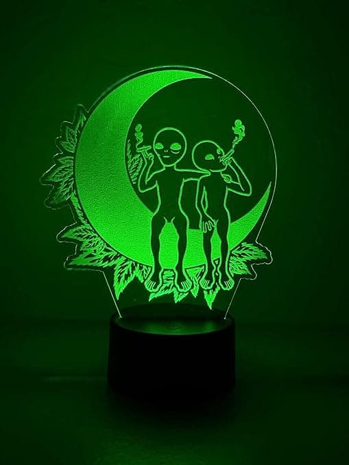 420 Leaf 3D LED Table Lamp Night Light