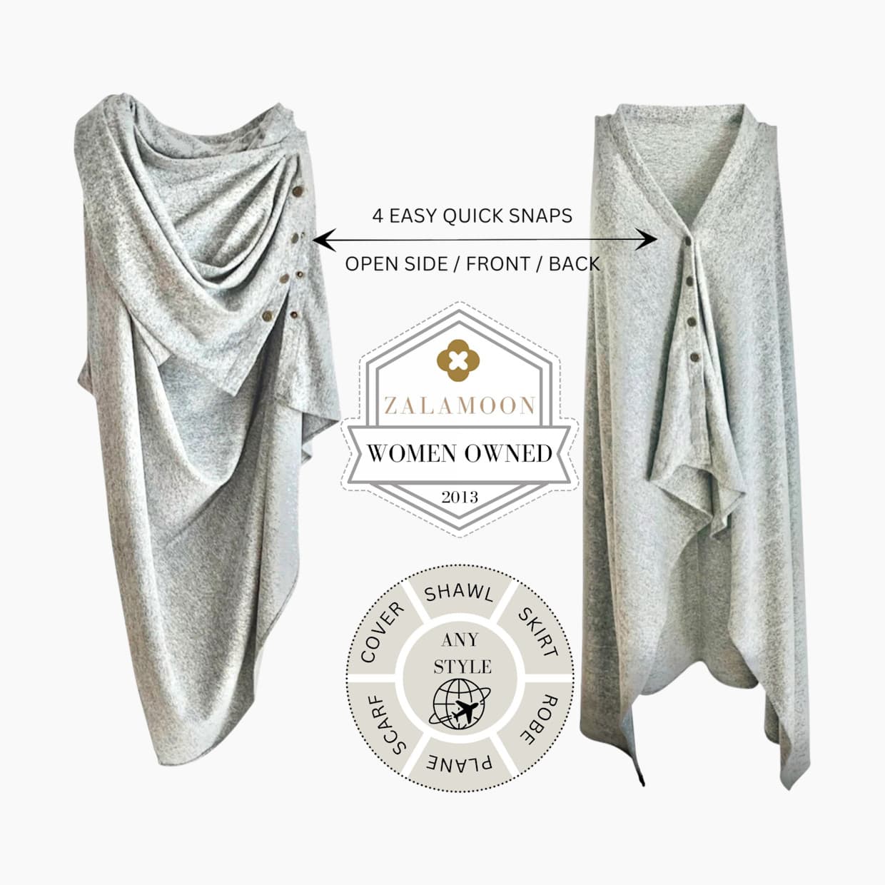 Maternity Snap Wrap