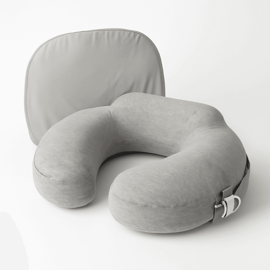 Nursing Pillow Grey and Replacement Pillowcase