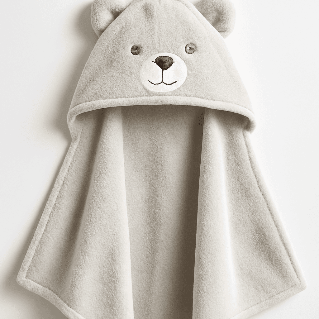 Friends Unisex Baby Cotton Animal Face Hooded Towel