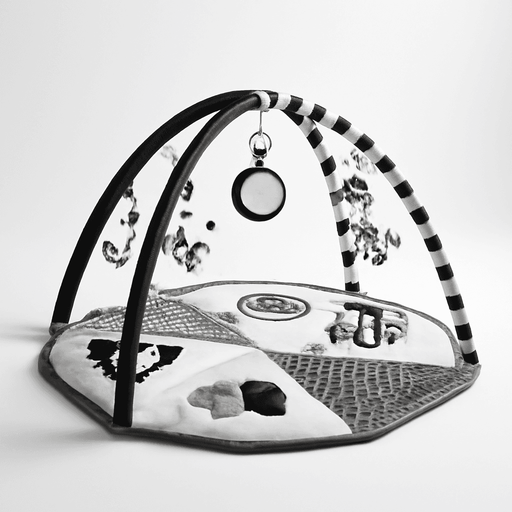 Love Black & White Gymini Infant Activity Play Mat