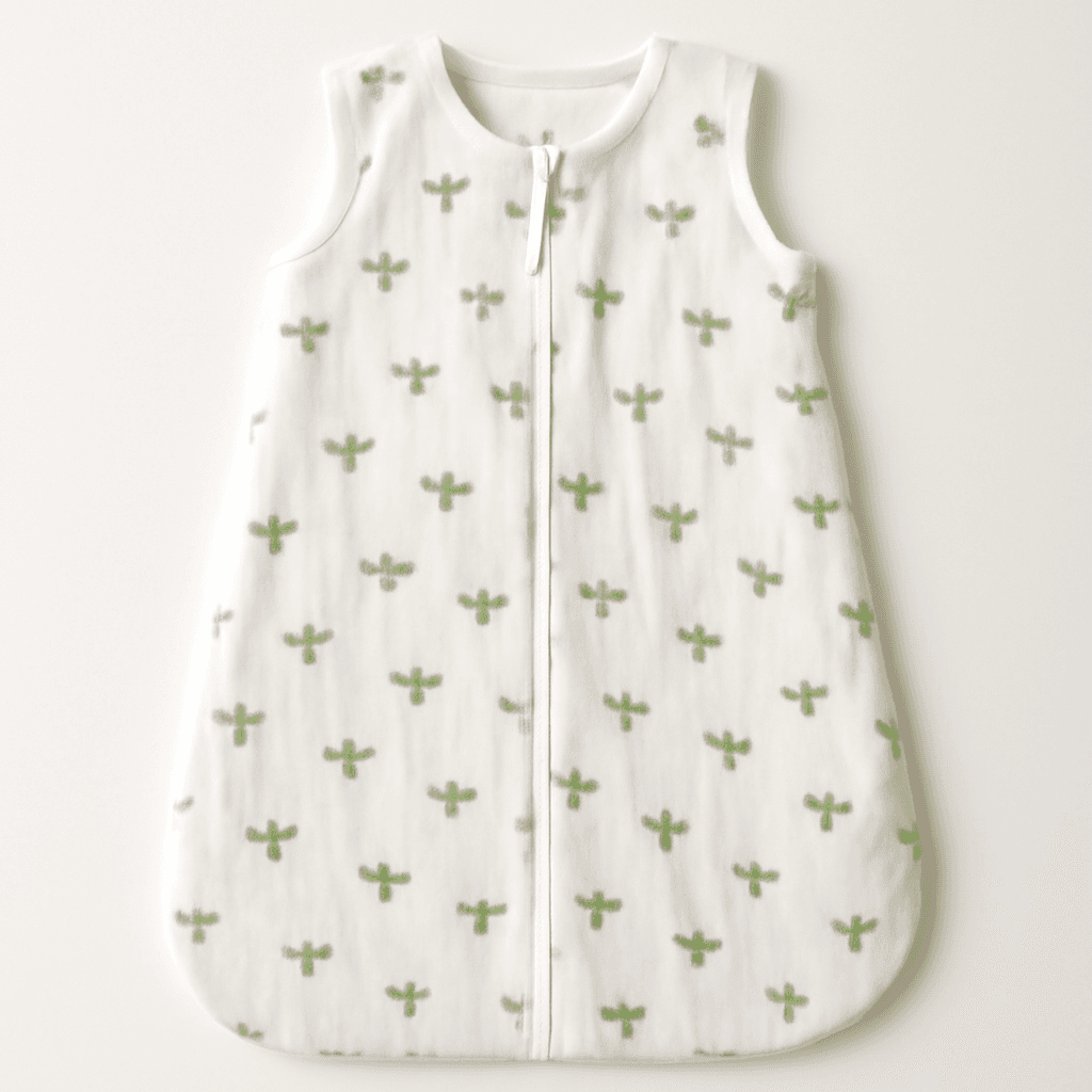 Sprout Baby Sleeveless Muslin Cotton Sleeping Bag