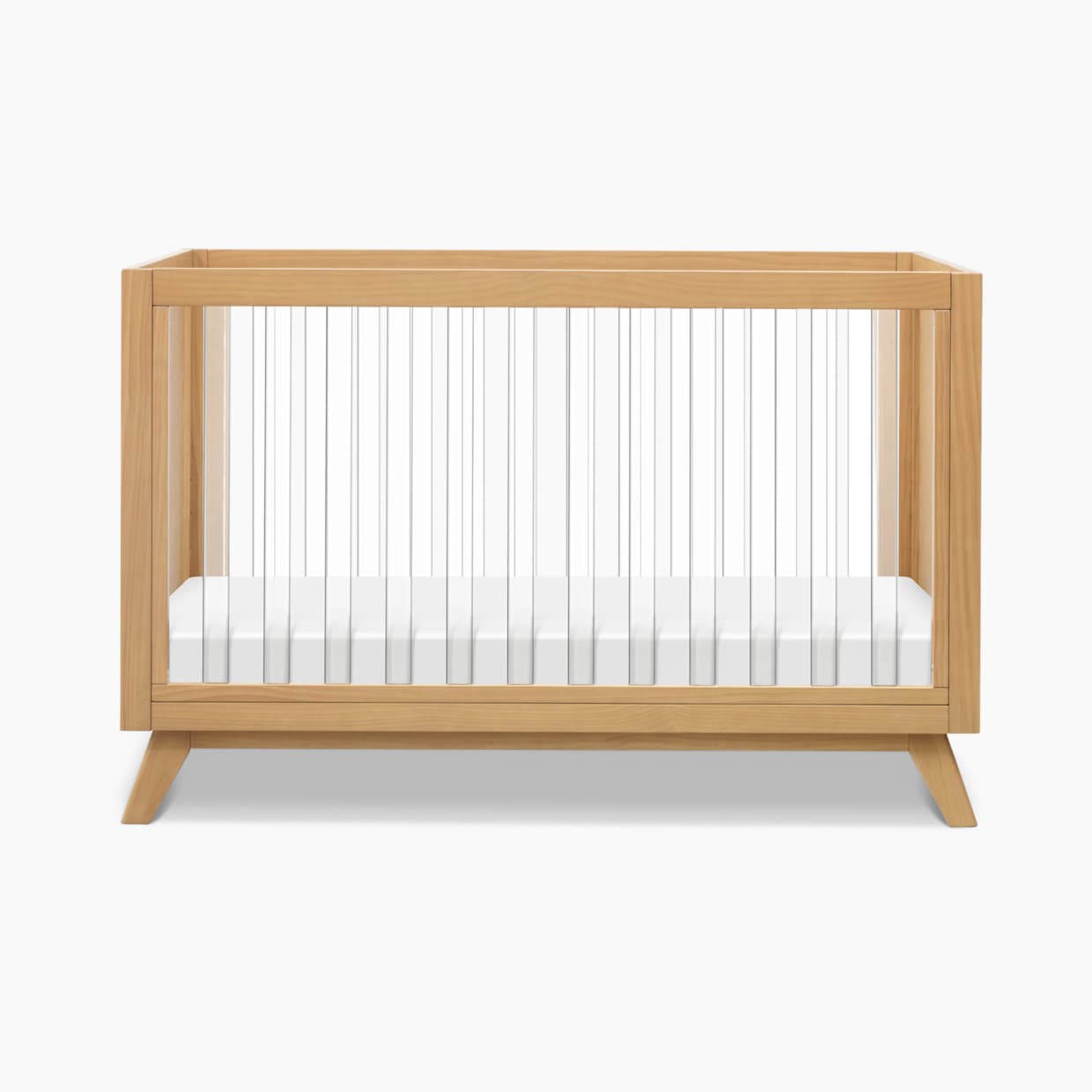 Acrylic Otto 3-in-1 Convertible Crib