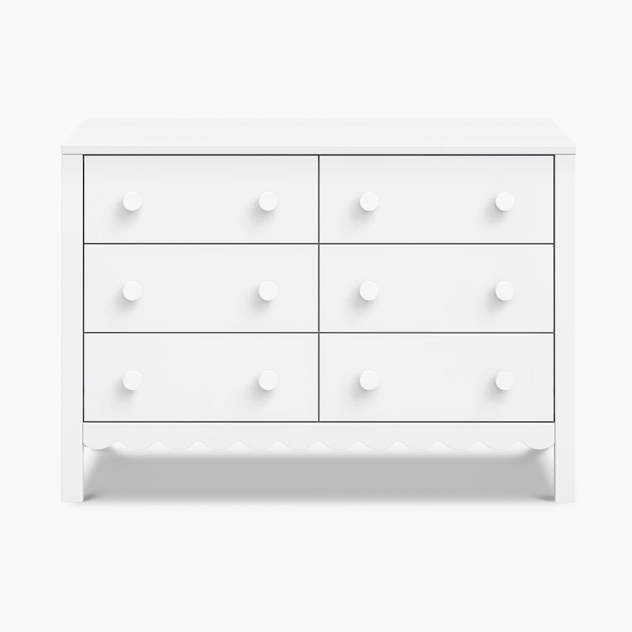 Sammy Scallop 6-Drawer Dresser