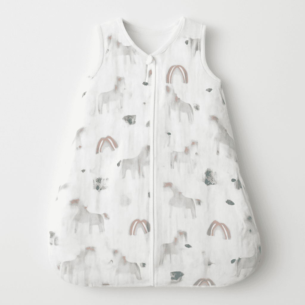 Unicorn Cotton Muslin Sleep Bag