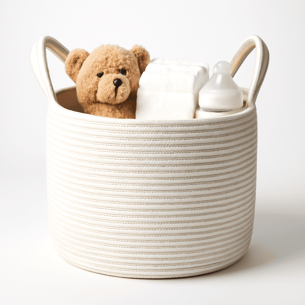 Large Cotton Rope Basket